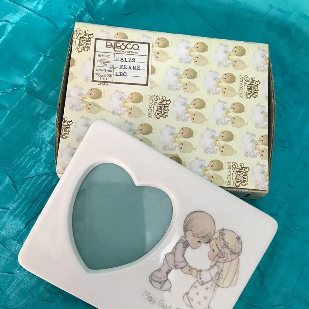Precious Moments May God Bless You frame